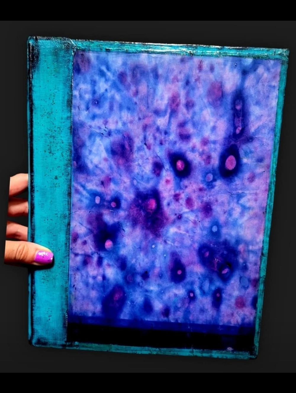 Colorful Art/Junk Journal
 💎 Bright Jewel Tones 💎
Large Book Mix Vintage Pages